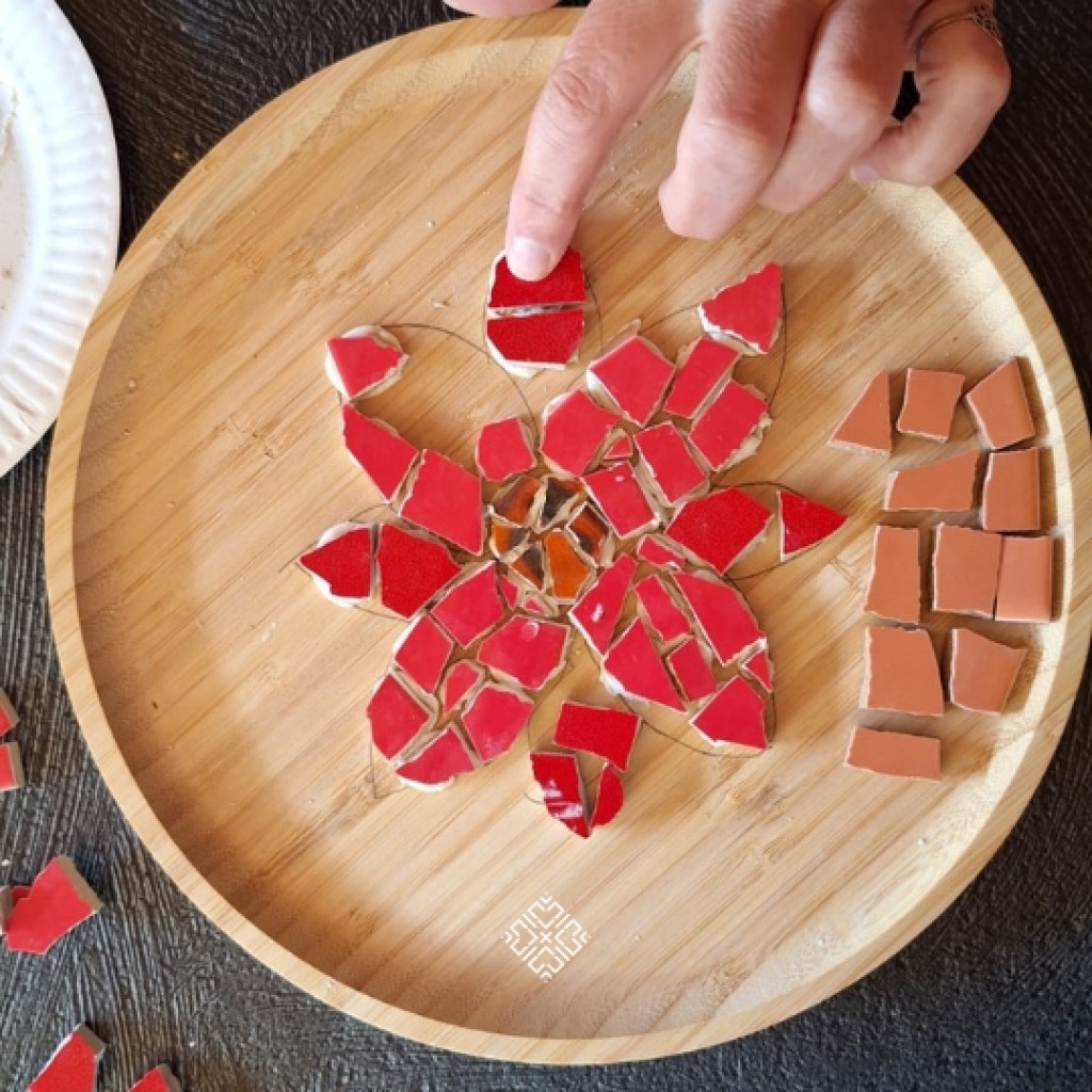 Mozaiek workshop in Groningen. Mozaiek workshop in Groningen.