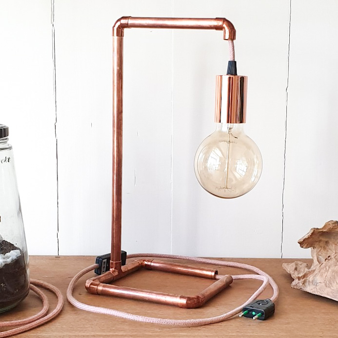 Wonderlijk Koperen Lamp maken workshop - Urban Heart AQ-09